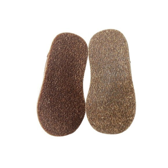 Kids Cat And Jack Loafer Slip-on Shoes Size 5 Adonis Brown New With Tags - Picture 7 of 16